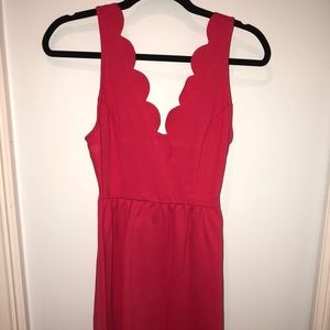 Cooperative Women’s Pink Scallop-Edge Dress